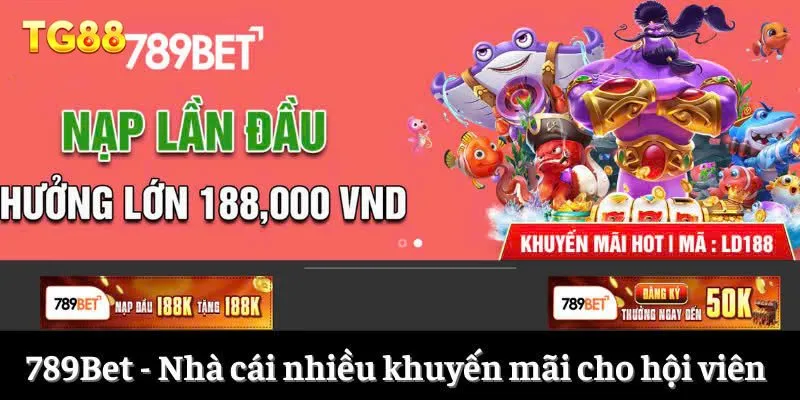 Điểm Danh Các Nhà Cái Nhiều Khuyến Mãi Miễn Phí Cho Gamer 2 789Bet - Nhà cái nhiều khuyến mãi cho hội viên