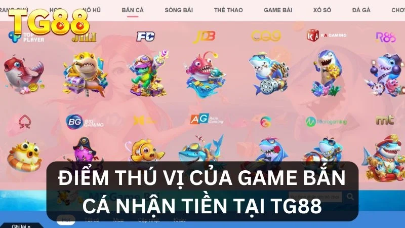 Game Bắn Cá Nhận Tiền Thật - Trải Nghiệm Giải Trí Đỉnh Cao 2 Điểm thú vị của game