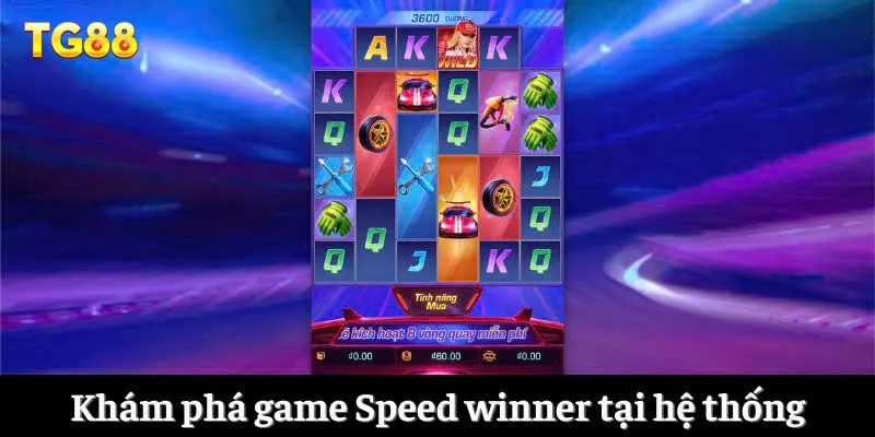 Game Nổ Hũ Siêu Tốc Độ - Lụm Thưởng Nhanh Chóng Từ TG88 2 Khám phá game Speed winner tại hệ thống